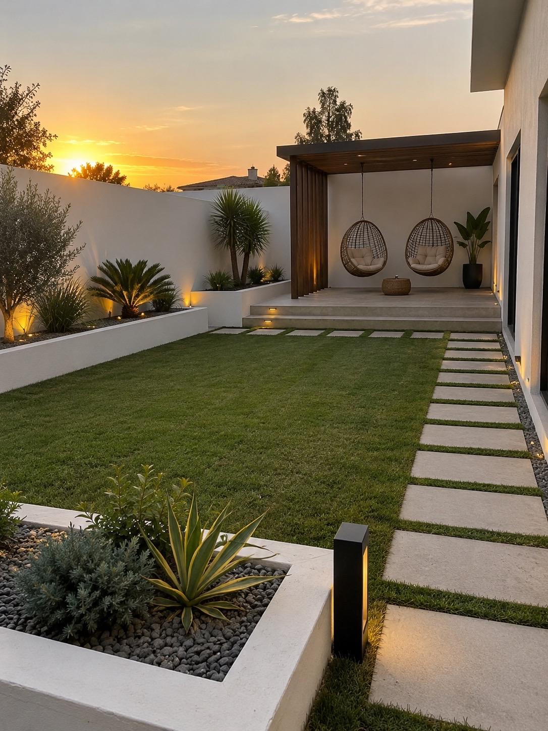 villa bahçesi peyzaj
